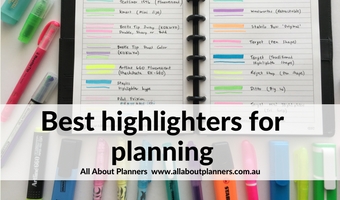 Best highlighters for planning