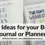 Minimalist Planner Decorating: Title Ideas for your Bullet Journal