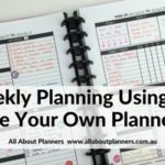 Using the Create Your Own Planner (Week 49 of the 52 Planners in 52 Weeks Spread)