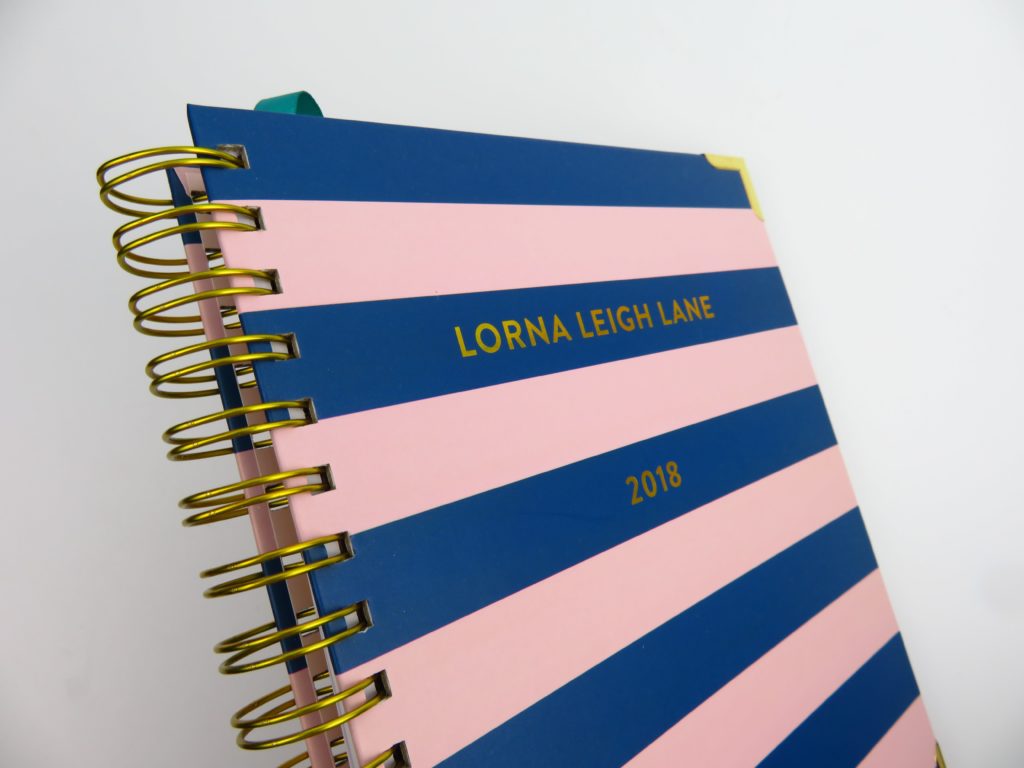 lorna leigh lane weekly planner review 2018 planner made in australia hardcover vertical hourly 2 page weekly spread colorful blogging mom student organization-min