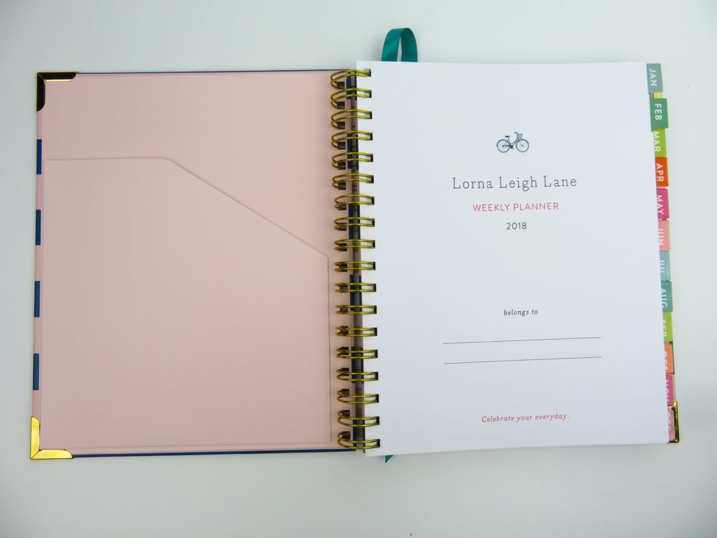lorna leigh lane weekly planner review australian made weekly planner pocket folder rainbow hardcover notebook 2018 journal color coding vertical hourly colorful-min