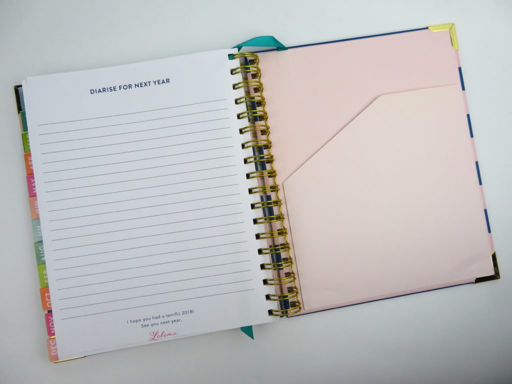 lorna leigh lane weekly planner review australian planners roundup pocket folder notes vertical hourly colorful monday start week 2 page calendar-min