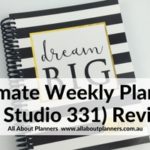 Review of the Ultimate Weekly Planner by Studio 331