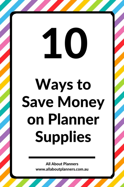 10 ways to save money when buying planner supplies stationery facebook group buy sell swap planning addict cheap affordable
