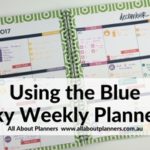 Using the Dabney Lee for Blue Sky Weekly Planner (Week 48 of the 52 Planners in 52 Weeks Challenge)