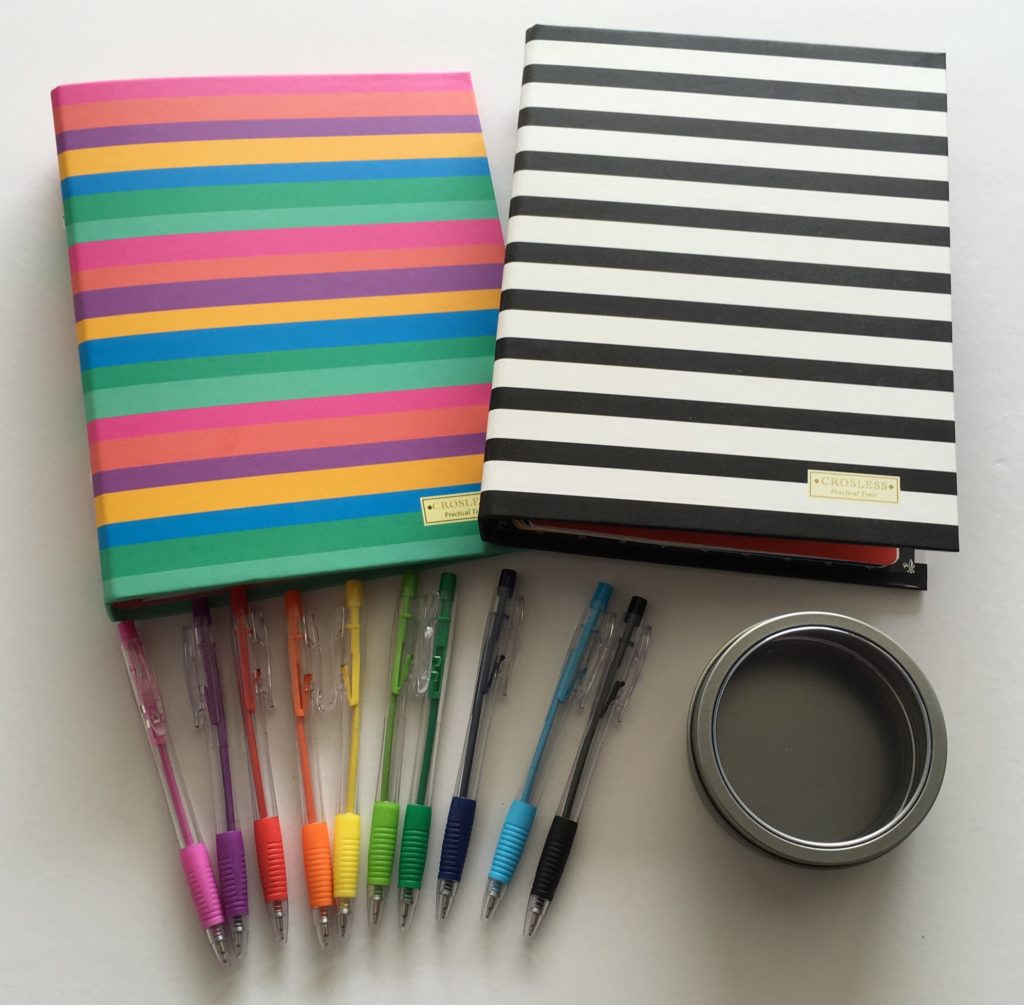 daiso planner supplies rainbow binder folder pens stationery cheap japanese australian planning supplies shops review-min