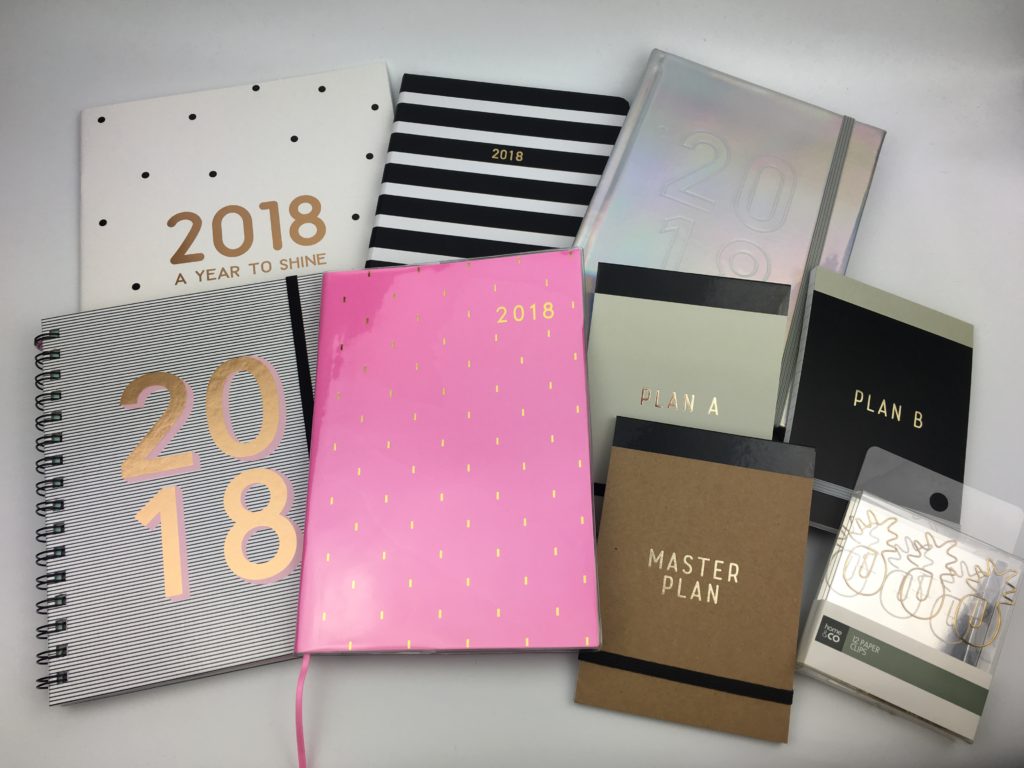 kmart planner haul 2018 weekly daily cheap planner supplies planner addicts australia gold foil sunday monday start affordable aussie