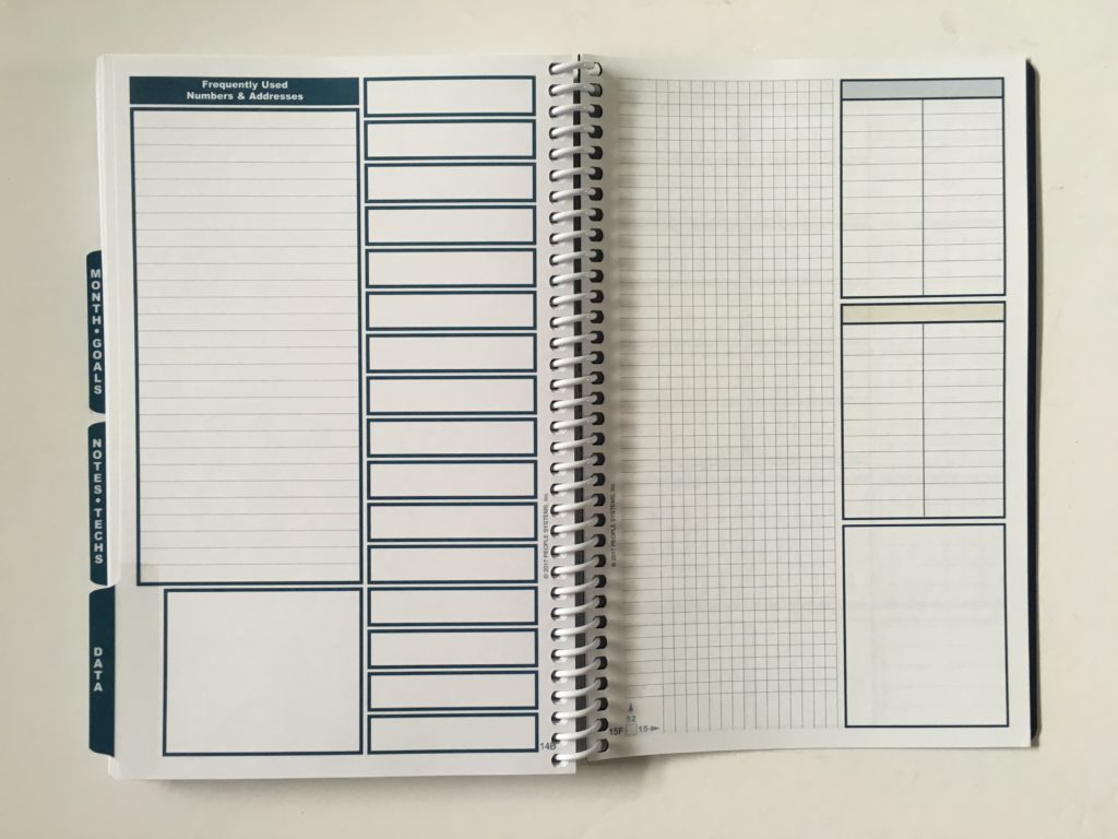 review of the uncalendar planner monthly weekly note taking pages contacts data structured undated productivity alternative to bullet journal
