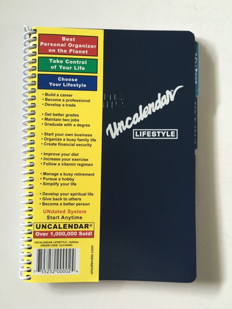 uncalendar lifestyle planner review pros and cons undated weekly planner monday start cheap affordable gender neutral school blogging project planner