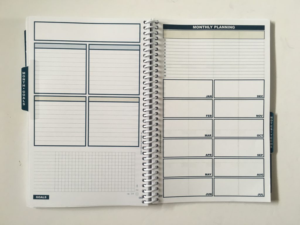 uncalendar weekly planner weekends combined monday week start page quality pen test honest review pros and cons checklist organization