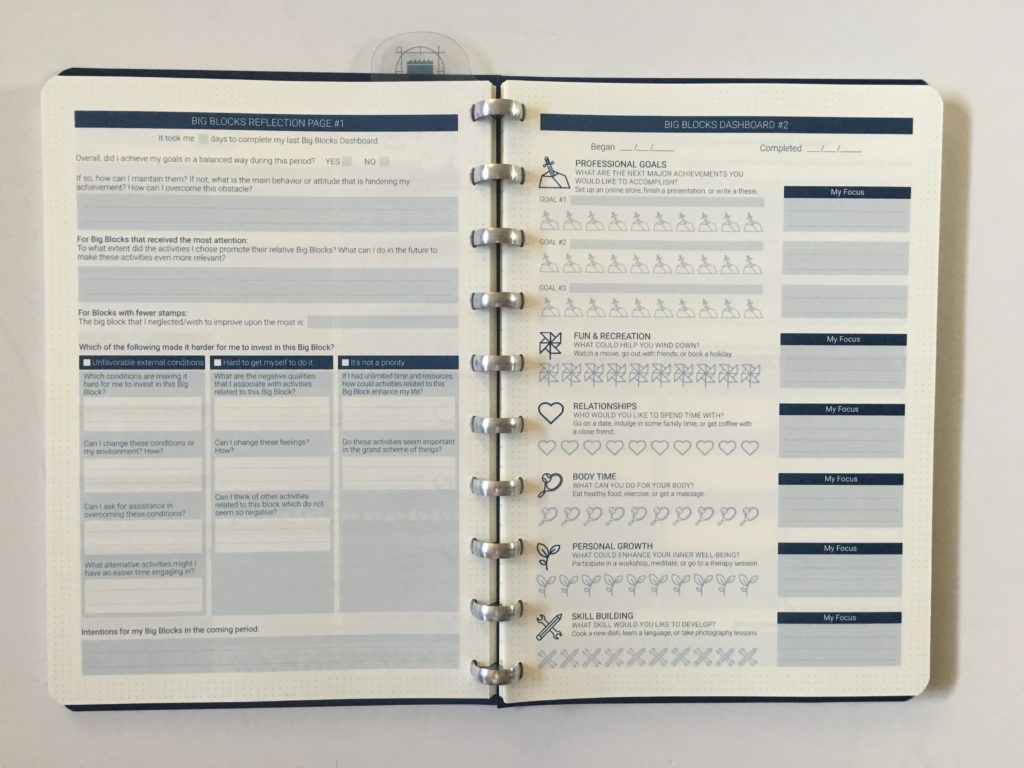 goal setting planner discbound notebook the perfect planner review pros and cons gender neutral medium page size undated pros and cons