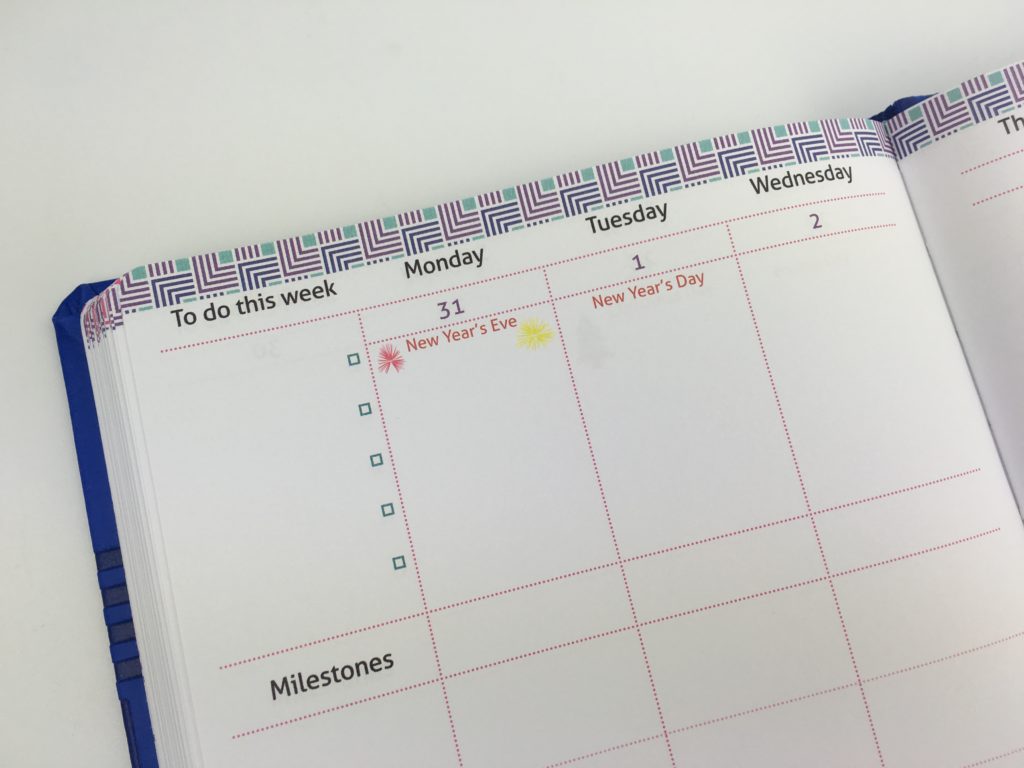 master plan family diary milligram 2018 agenda organizer categorised monday week start australia bookbound diary review milestone press mum mom planner