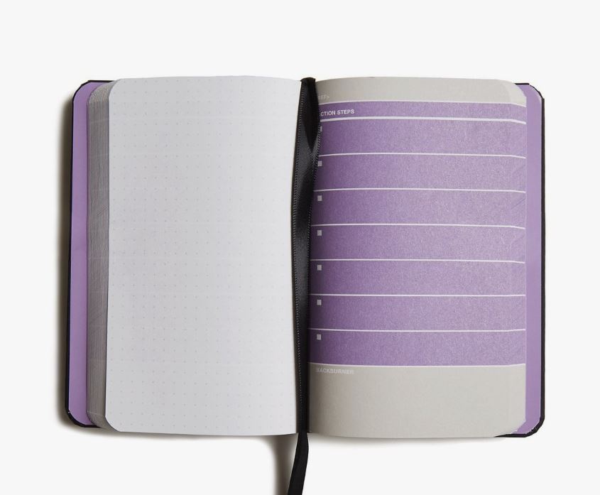 action method notebook for bullet journal colorful functional