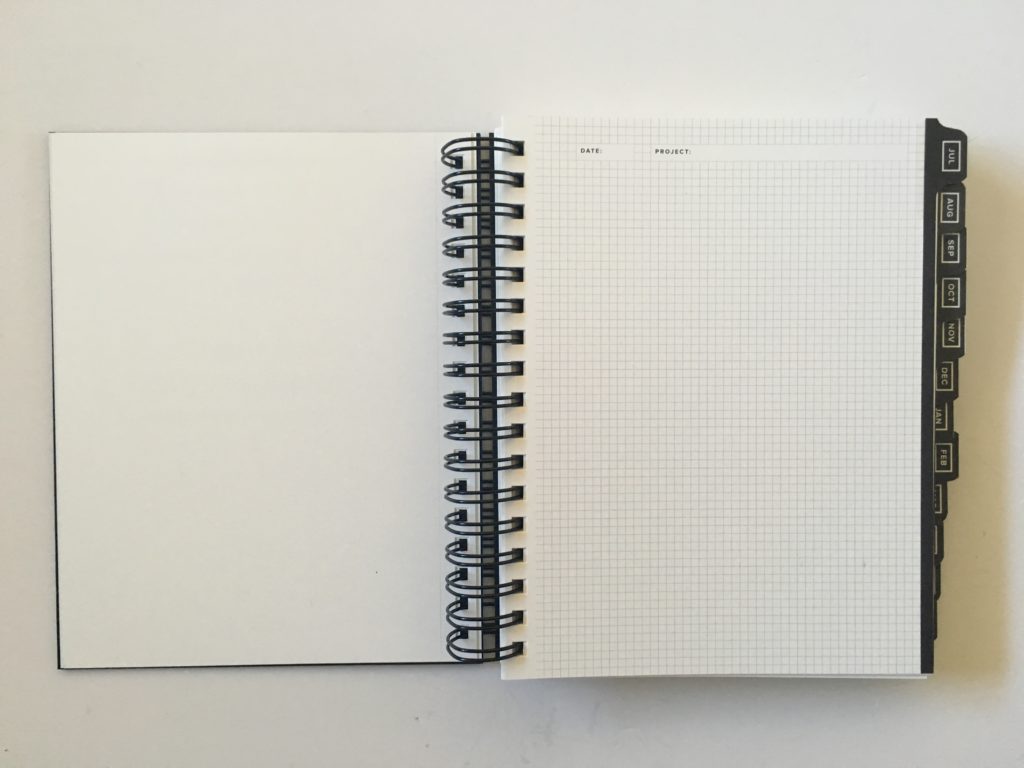 get to workbook planner review vertical weekly spread monday start minimalist gender neutral productivity goal setting academic university college grid dot notes page