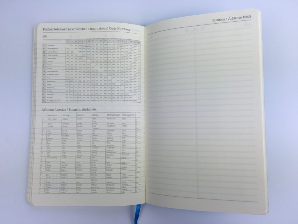 hourly vertical planner week on 2 page portable italian made lediberg ivory collection monday start 6am to 8am cheap simple international dialing codes travel planner
