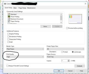 How to resize a printable to fit A5 or US half letter (5.5 x 8.5) page size