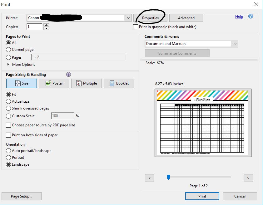 how to print printables at a5 page size tutorial pdf file kikki k filofax size inserts small custom size insert