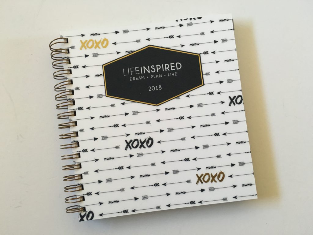 life inspired weekly planner review horizotal lined checklist monday start week affordable minimalist
