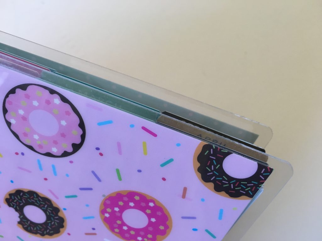 recollections weekly planner review life is sweet donut version cheaper alternative to erin condren colorful vertical monday start week laminate cover