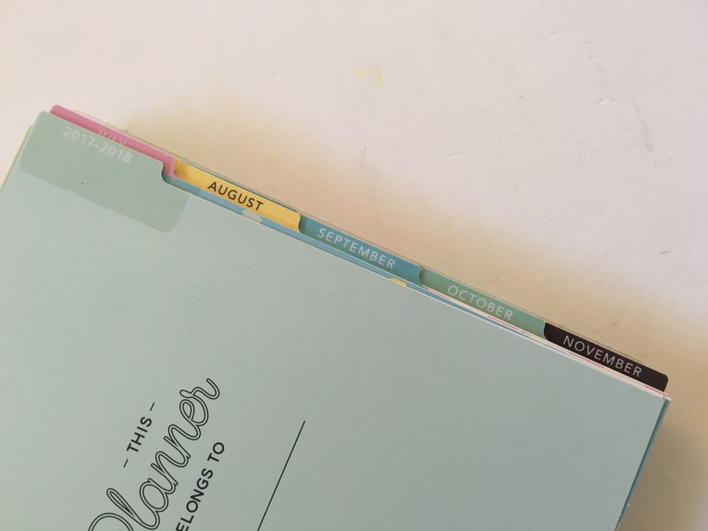 recollections weekly planner review life is sweet donut version similar cheaper alternative to erin condren vertical monday start week colorful large tabs