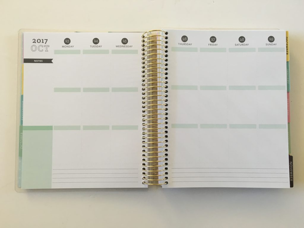 recollections weekly planner vertical 3 sections per day monday week start similar to erin condren plum paper otto planner cute affordable functional
