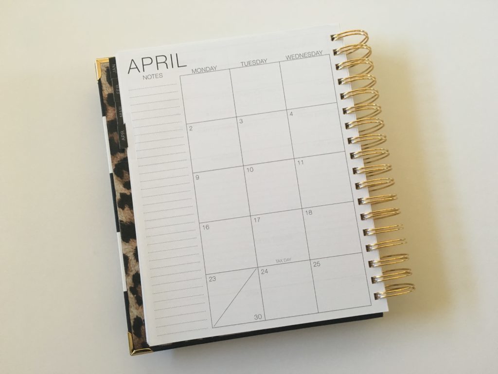 corie clark planner review monthly calendar pros and cons flipthrough gold foil black minimalist work planner goal setting family mom