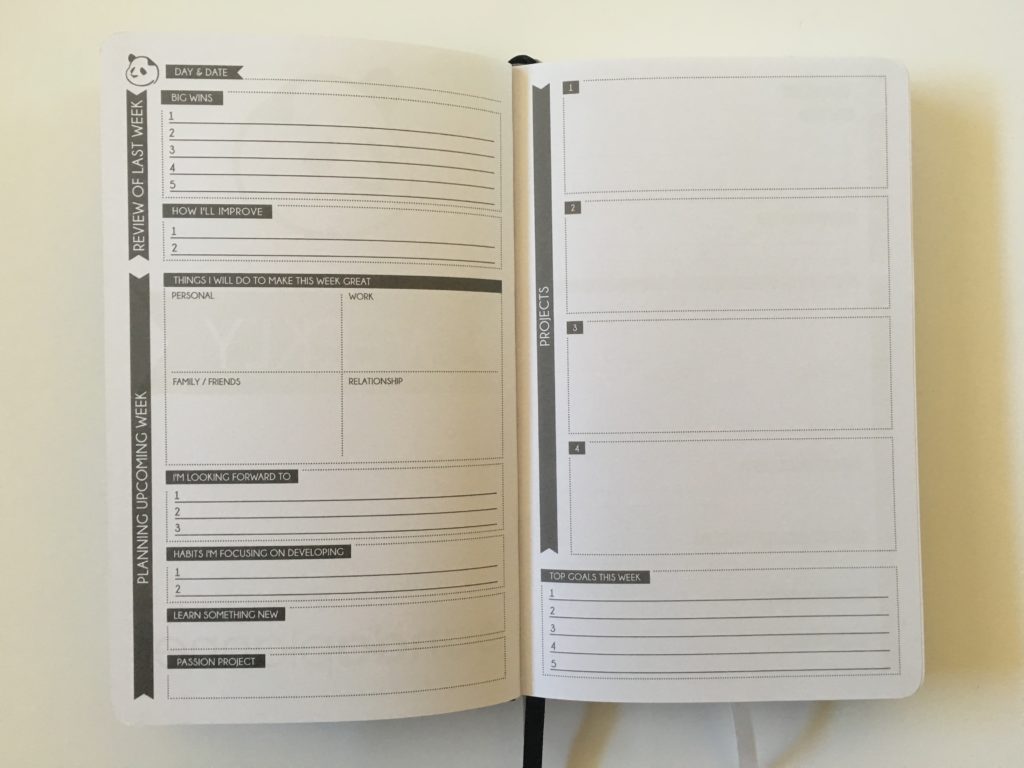 panda planner review weekly pros and cons video monday undated project planner blog planning simple functional layout 2 page spread