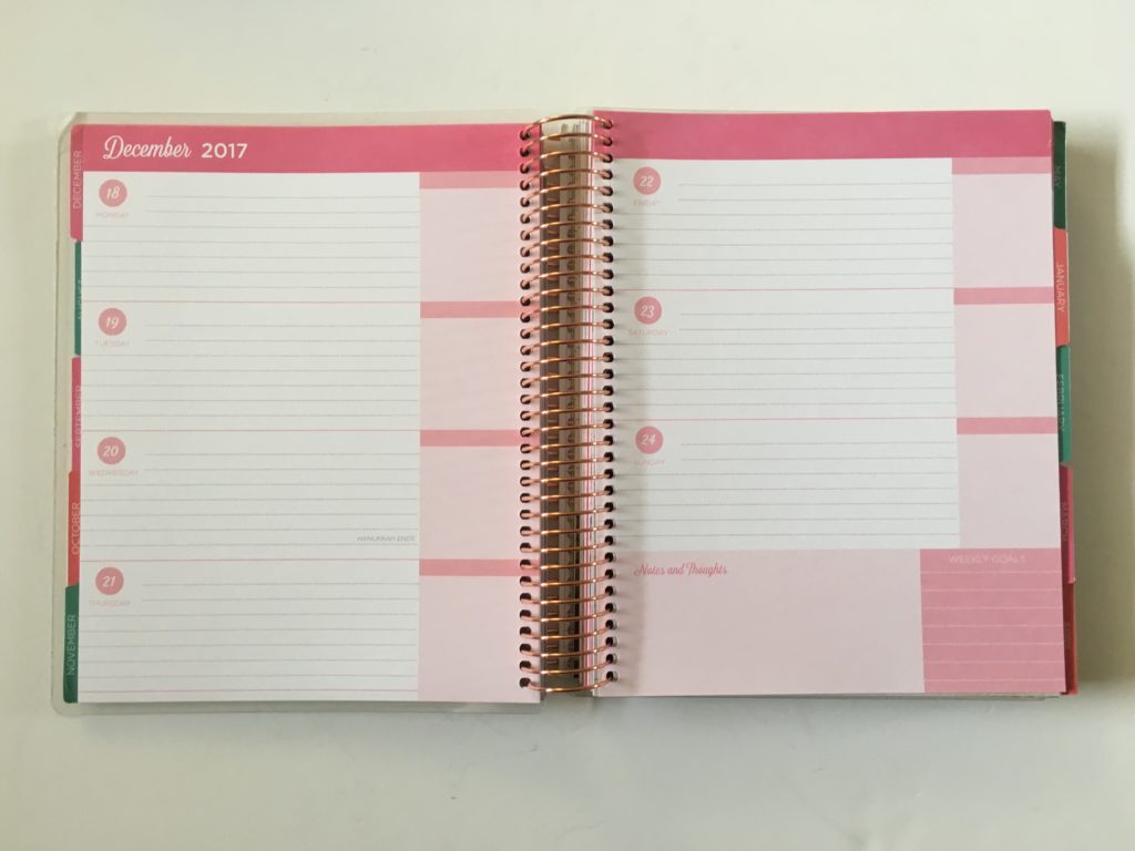 recollections weekly planner horizontal monday start cheaper alternative to erin condren similar michaels pros and cons colorful minimalist lined