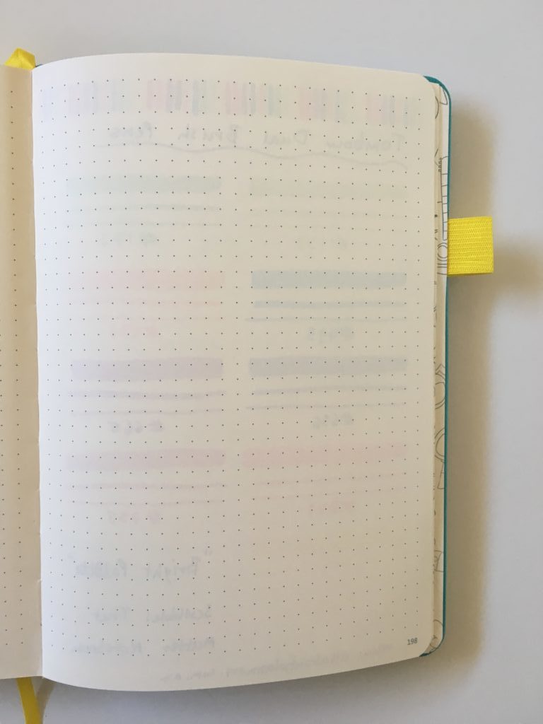scribbles that matter bullet journal notebook review tombow brush pens testing bleed through ghosting paper quality swatches
