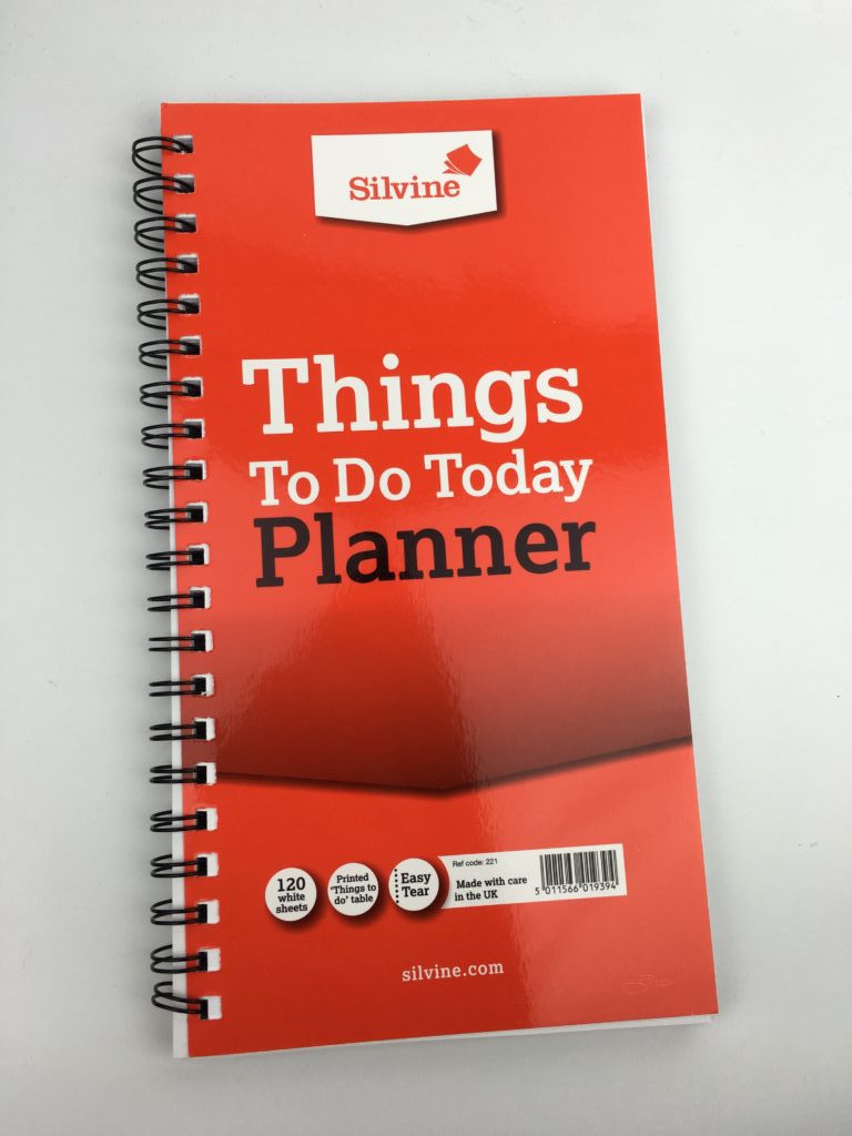 things to do today list notepad planner functional checklist priority gender neutral silverne checklist perforated