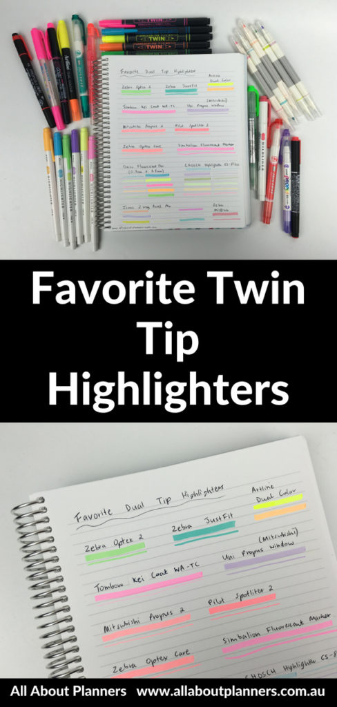 best highlighters for planning twin tip dual tip thin chisel 2 in 1 bright pastel erasable color coding bullet journal supplies