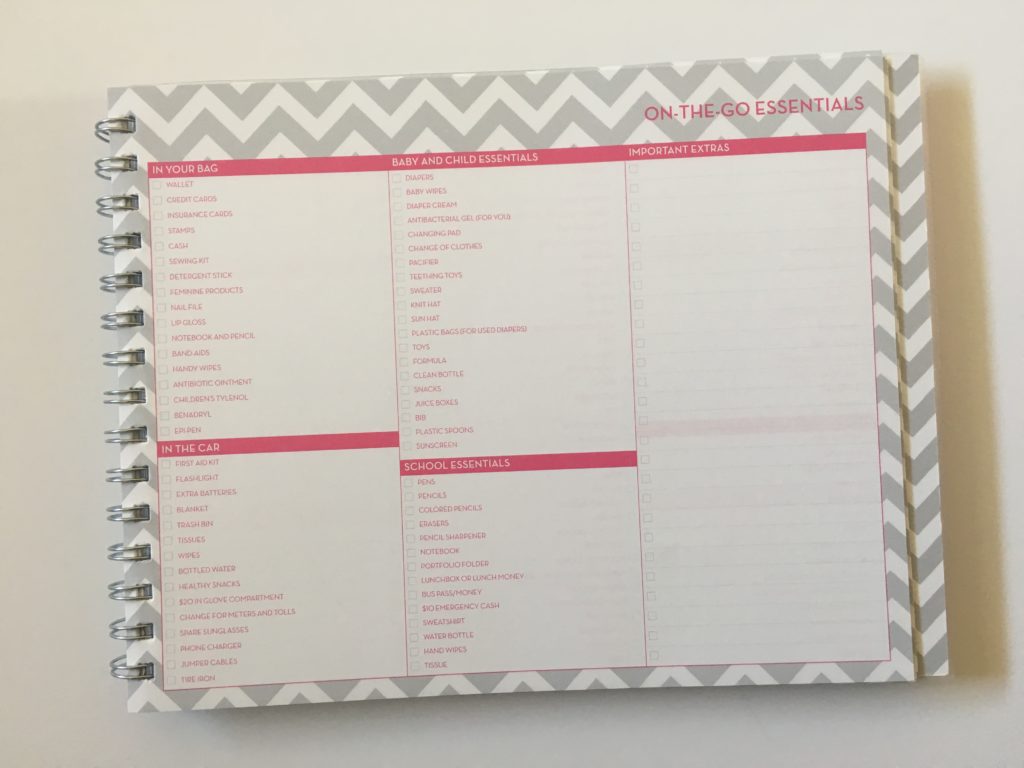 blue sky weekly planner dabney lee review monday start vertical checklist functional list chevron landscape page orientation pros and cons important dates on the go essentials