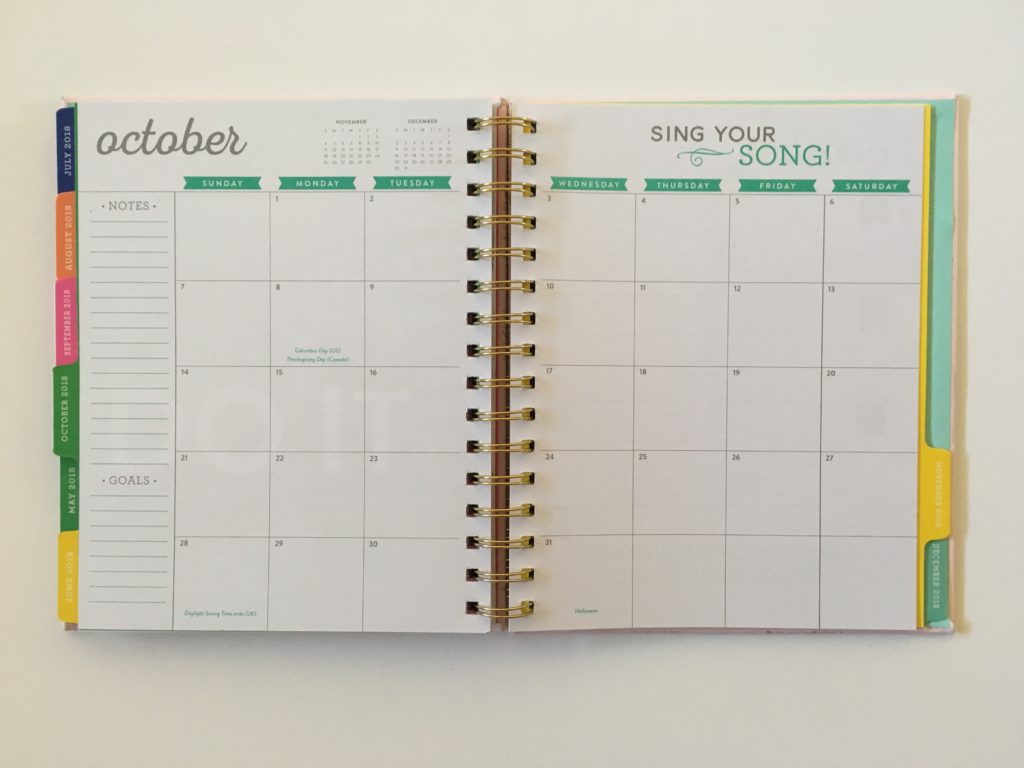 eccolo planner review horizontal monday start lined checklist cute colorful functional cheaper alternative to erin condren hardcover medium size video simple