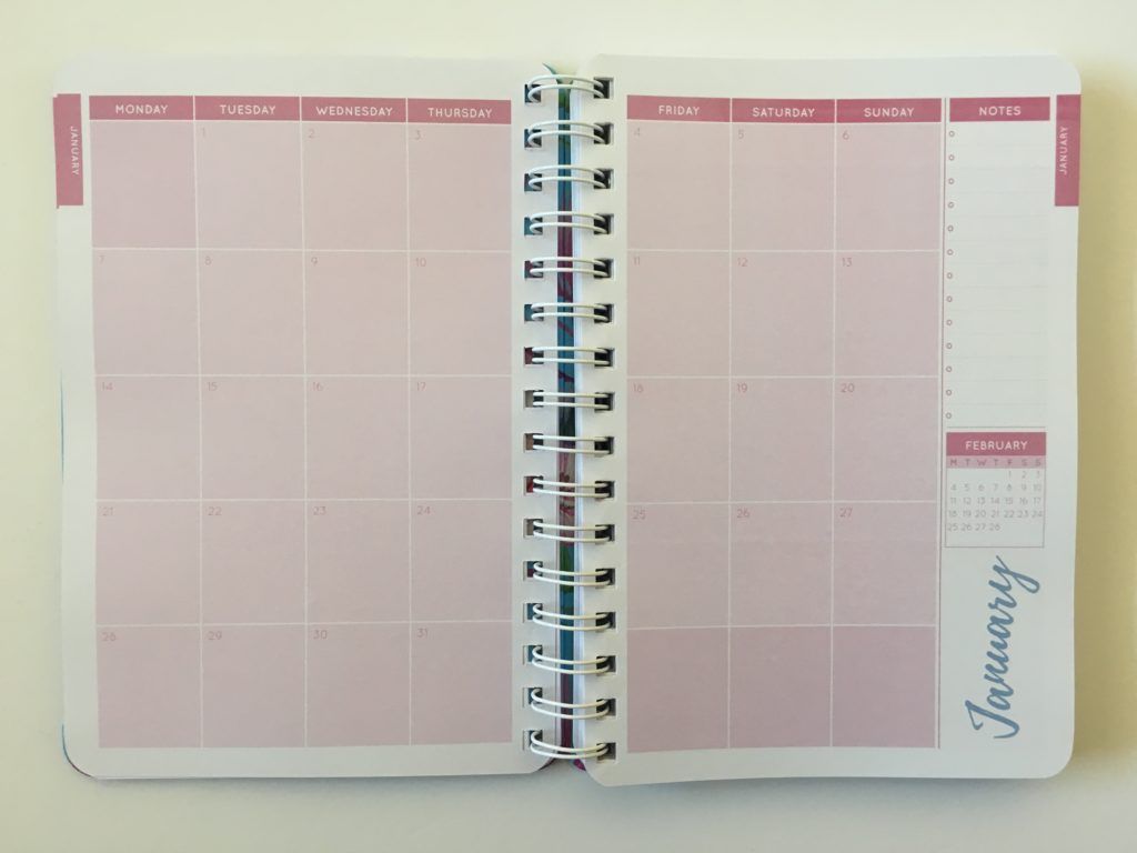 otto my goals weekly planner review a5 size horizontal colorful cheaper alternative to erin condren monthly calendar pros and cons monday start small