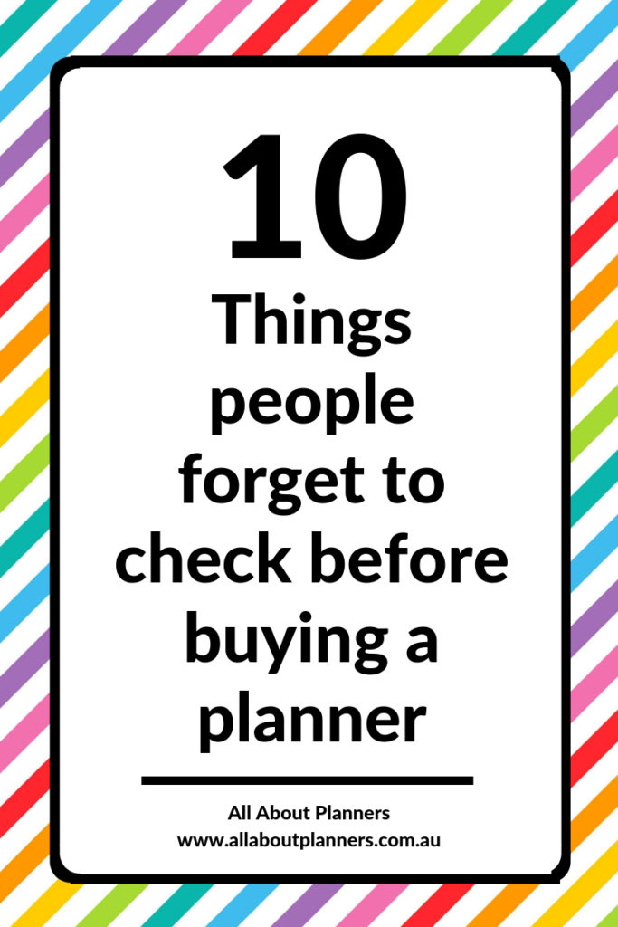 how to choose a planner peace perfect things to check pros and cons tips ideas diy shopping buying guide roundup