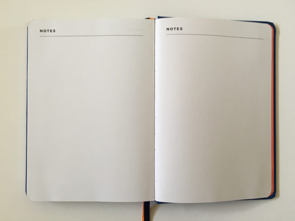 tempus planner review notes page unlined book bound