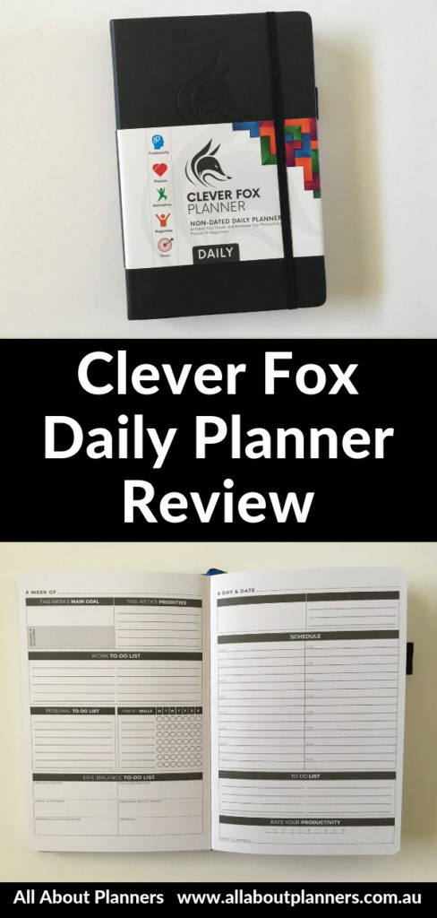 clever fox daily planner review day to a page undated minimalist review monthly calendar 2 page video pros and cons