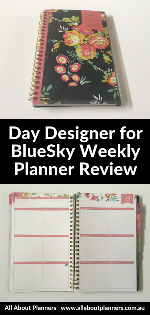 day designer for blue sky horizontal weekly planner cheap mini page size monday start lined checklist affordable review video