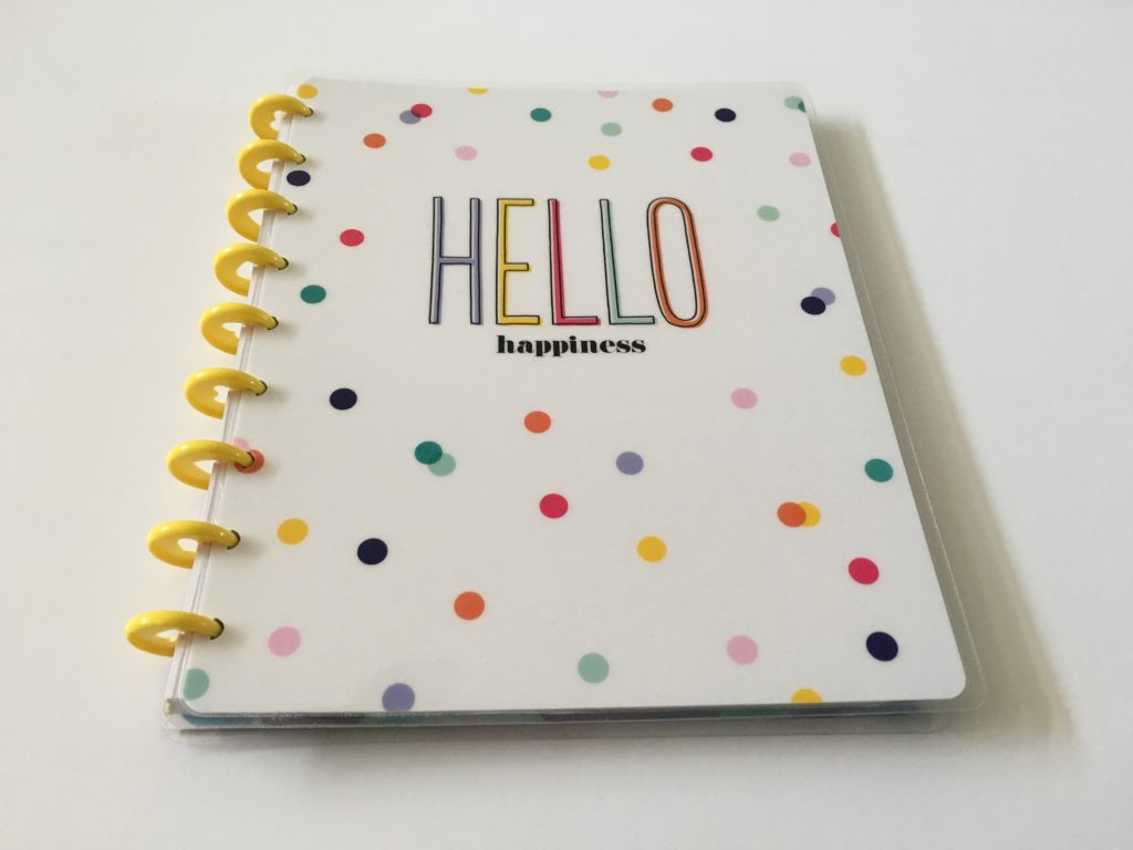 happy planner happy notes review classic mini dot grid graph lined cute functional affordable bullet journal discbound