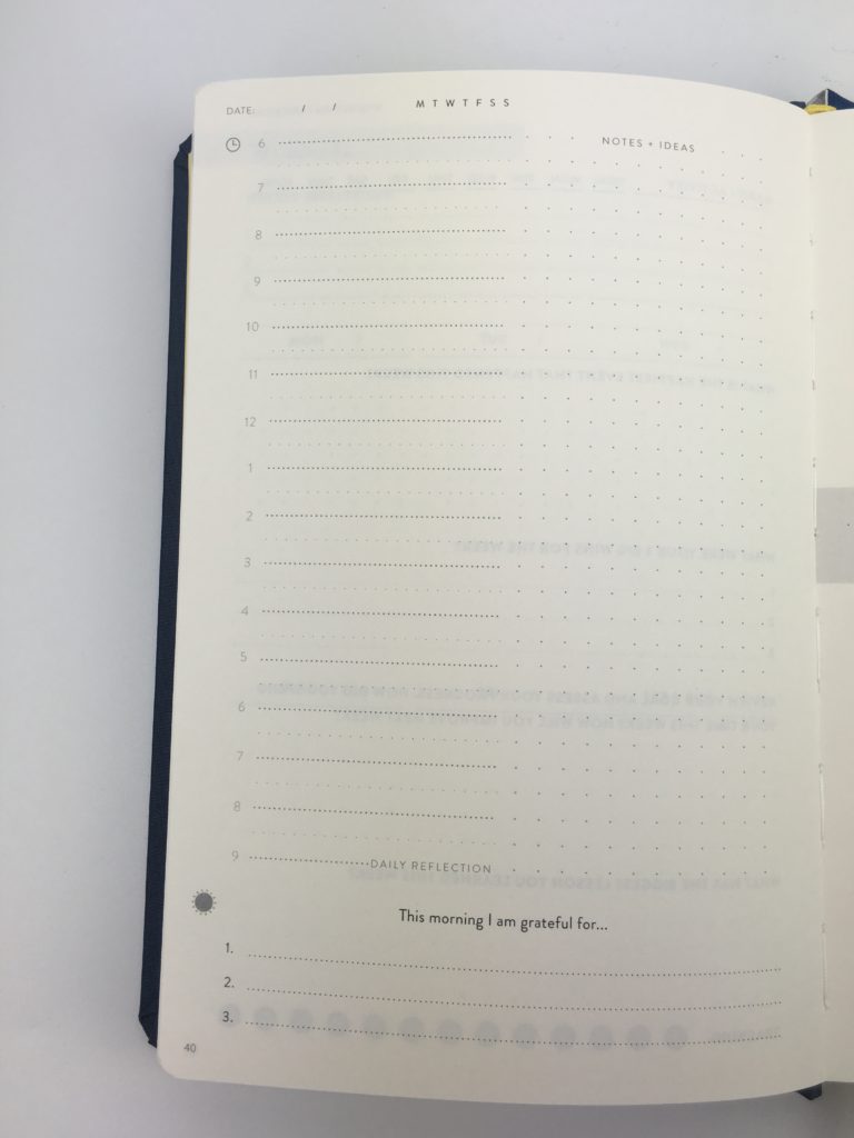 self journal planner review undated