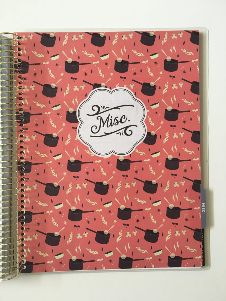 recollections recipe notebook planner review pros and cons large page size