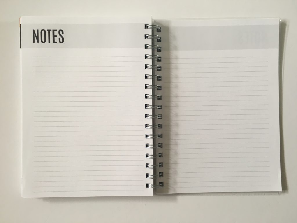 write stuff planning weekly planner review lined notes pages