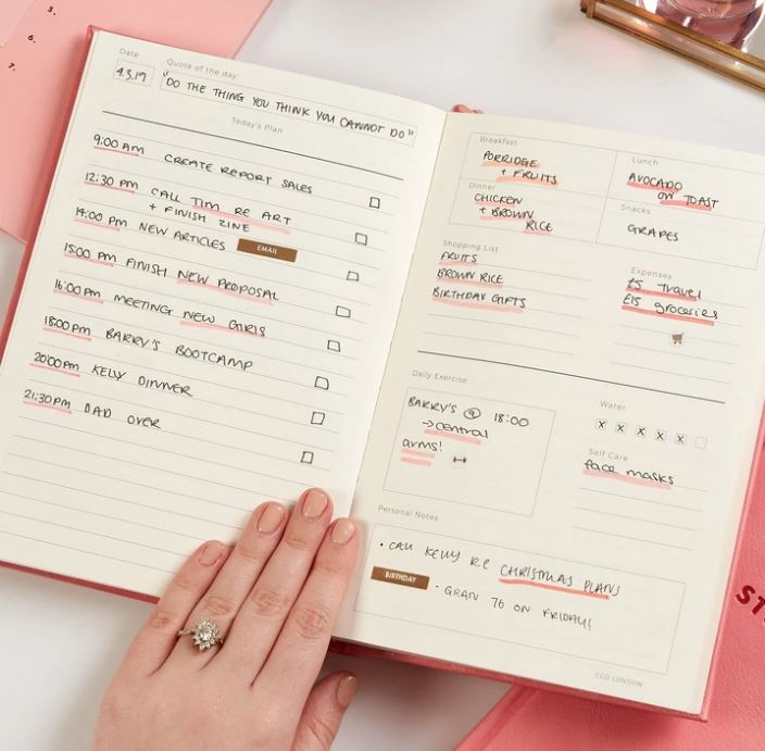 getting stuff done planner review