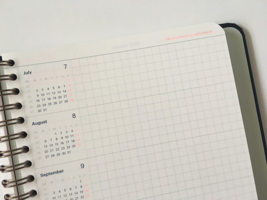 mossery planner review future log pros and cons graph paper video review flipthrough