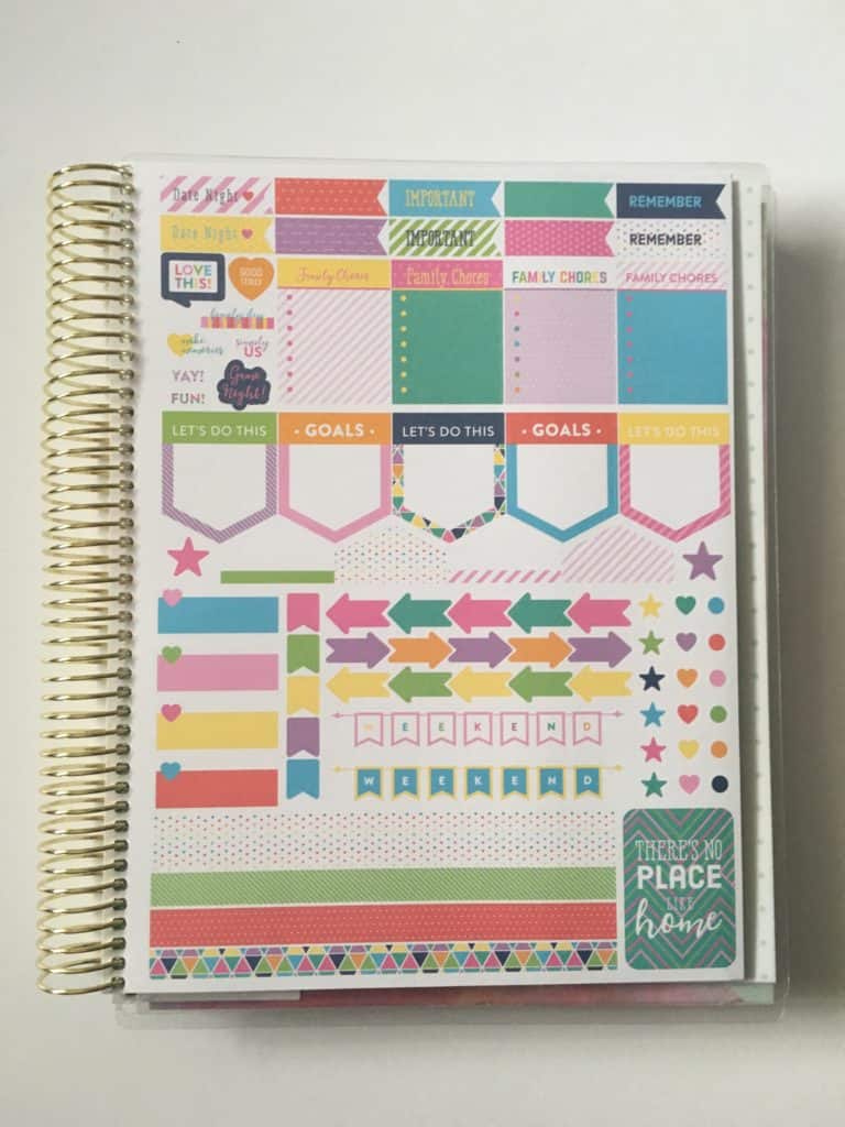 Recollections Family Planner Review (18 month weekly planner) – All ...