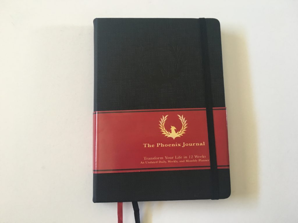 the phoenix journal planner review daily 2 pages weekly monthly undated 12 week goal planner