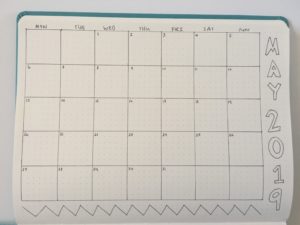12 Bullet Journal Monthly Calendar Spreads – All About Planners