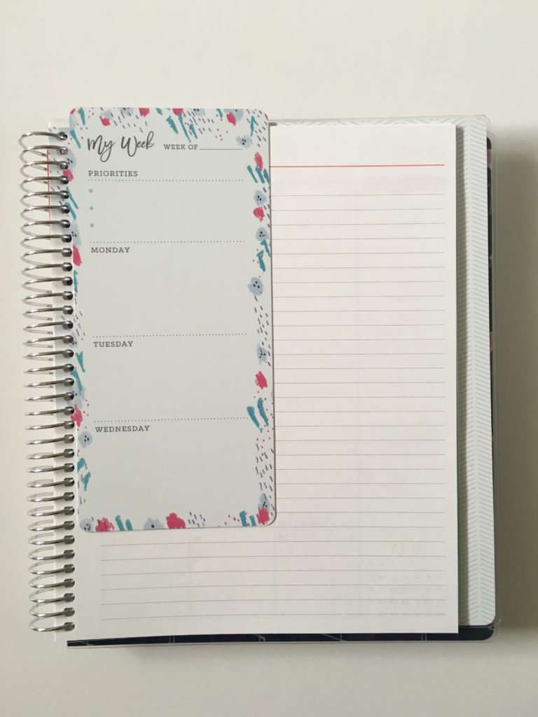 plum paper planners snap in dashboard for coil bound planner pen test dry erase marker reusable