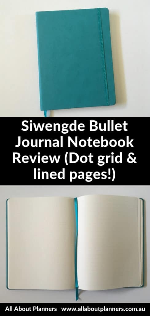 Siwengde Bullet Journal Notebook Review (Pros, Cons and Pen Test) – All ...