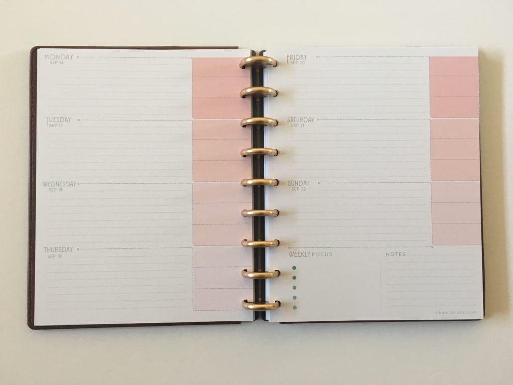 Inkwell Press Planner Review – 360 Discbound (Pros, Cons and Pen Test ...